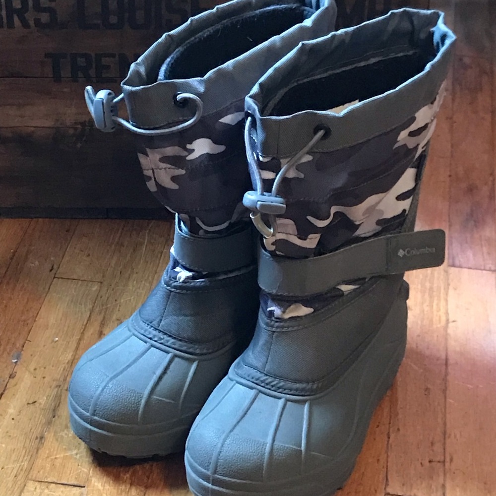 Camouflage Snow Boots